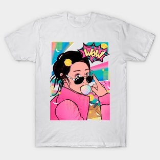 Comic Girl T-Shirt